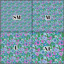 Load image into Gallery viewer, Printed Vinyl &amp; HTV Flower Bomb A Pattern 12 x 12 inch sheet