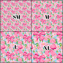 Load image into Gallery viewer, Printed Vinyl HTV &amp; Waterslide Preppy Bows G Patterns 12 x 12 inch sheet