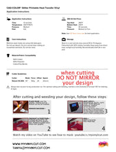 Load image into Gallery viewer, Printed Vinyl &amp; HTV K80-11 Pattern 12 x 12 inch sheet