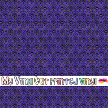 Load image into Gallery viewer, Printed Vinyl, HTV, Waterslide Sheet Haunted Mansion (A) Wallpaper