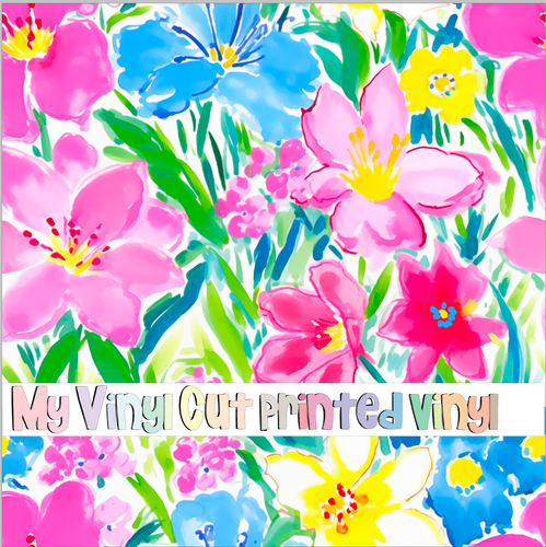 Printed Vinyl & HTV K80-20 Pattern 12 x 12 inch sheet