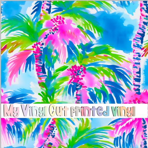 Printed Vinyl & HTV K80-23 Pattern 12 x 12 inch sheet