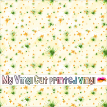 Load image into Gallery viewer, Printed Vinyl | Aloha C | Permanent Removable Adhesive | Permanent Glitter Adhesive | HTV | Glitter HTV | 12 x 12 inches | ONE Sheet