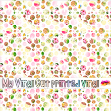Load image into Gallery viewer, Printed Vinyl | Aloha G | Permanent Removable Adhesive | Permanent Glitter Adhesive | HTV | Glitter HTV | 12 x 12 inches | ONE Sheet