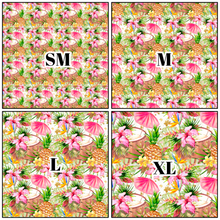Load image into Gallery viewer, Printed Vinyl | Aloha N | Permanent Removable Adhesive | Permanent Glitter Adhesive | HTV | Glitter HTV | 12 x 12 inches | ONE Sheet