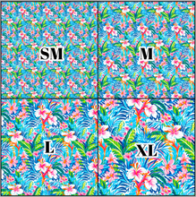 Load image into Gallery viewer, Printed Vinyl &amp; HTV Preppy Beach House L Pattern 12 x 12 inch sheet