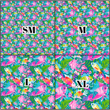 Load image into Gallery viewer, Printed Vinyl &amp; HTV Preppy Beach House B Pattern 12 x 12 inch sheet