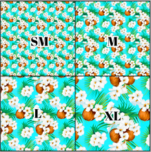 Load image into Gallery viewer, Printed Vinyl &amp; HTV Preppy Beach House C Pattern 12 x 12 inch sheet