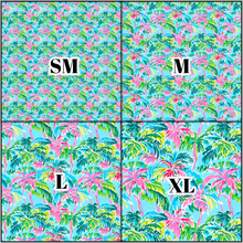 Load image into Gallery viewer, Printed Vinyl &amp; HTV Preppy Beach House H Pattern 12 x 12 inch sheet