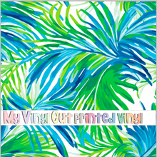 Load image into Gallery viewer, Printed Vinyl &amp; HTV Preppy Beach House I Pattern 12 x 12 inch sheet