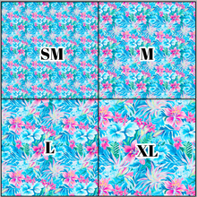 Load image into Gallery viewer, Printed Vinyl &amp; HTV Preppy Beach House P Pattern 12 x 12 inch sheet