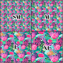 Load image into Gallery viewer, Printed Vinyl &amp; HTV Preppy Coral B Pattern 12 x 12 inch sheet