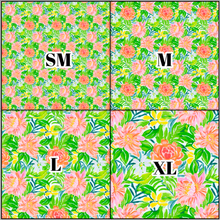 Load image into Gallery viewer, Printed Vinyl &amp; HTV Preppy Floral I Pattern 12 x 12 inch sheet