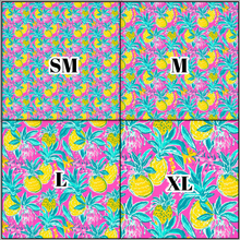Load image into Gallery viewer, Printed Vinyl &amp; HTV Preppy Fruit J Pattern 12 x 12 inch sheet