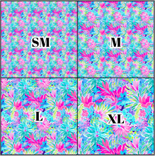 Load image into Gallery viewer, Printed Vinyl &amp; HTV Preppy Paradise D Patterns 12 x 12 inch sheet