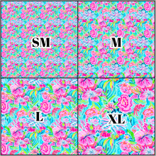 Load image into Gallery viewer, Printed Vinyl &amp; HTV Preppy Paradise I Patterns 12 x 12 inch sheet