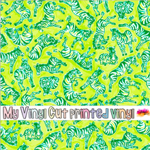 Load image into Gallery viewer, Printed Vinyl &amp; HTV Zebra A Pattern 12 x 12 inch sheet