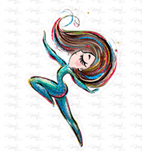 Load image into Gallery viewer, Sticker | 67A | Super Hero Girl | Waterproof Vinyl Sticker | White | Clear | Permanent | Removable | Window Cling | Glitter | Holographic