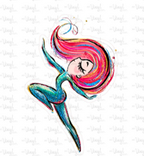 Load image into Gallery viewer, Sticker | 67C | Super Hero Girl | Waterproof Vinyl Sticker | White | Clear | Permanent | Removable | Window Cling | Glitter | Holographic