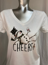Load image into Gallery viewer, Tipsy Snowman DTF Transfer ONLY (shirt not included)