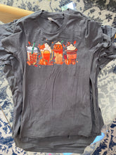 Load image into Gallery viewer, My Vinyl Cut brand T Shirt Fall Pumpkin Coffee Drinks