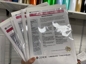 Waterslide Paper CLEAR or WHITE  for use with your home desktop LASER printer