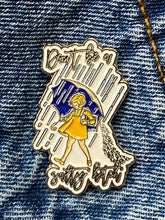 Load image into Gallery viewer, Enamel Pin Don&#39;t be a Salty Bitch Choose Pin or Magnetic clasp