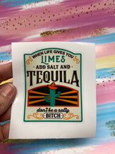 Load image into Gallery viewer, Sticker 9I When Life Gives You Limes, Add Salt and Tequila NSFW