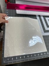 Load image into Gallery viewer, Holographic Stars Laminating Sheets 6 x 12, 8 x 11, 8 1/2 x 11, 12 x 12 inches for Cold Laminating Sticker Overlay