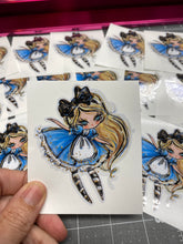 Load image into Gallery viewer, Sticker 21A Alice in Wonderland