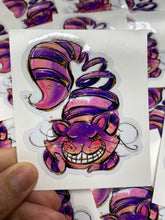 Load image into Gallery viewer, Sticker 21E Alice in Wonderland Cheshire Cat