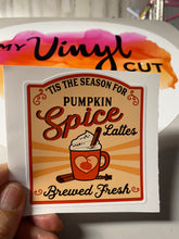 Load image into Gallery viewer, Sticker 41D Pumpkin Spice Latte