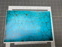 Load image into Gallery viewer, OOPSIE Printed Vinyl with Removable Adhesive Turquoise Stone Rock Pattern 8 x 12