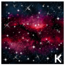 Load image into Gallery viewer, Printed HTV PINK GALAXY Heat Transfer Vinyl 12 x 12 inch sheet