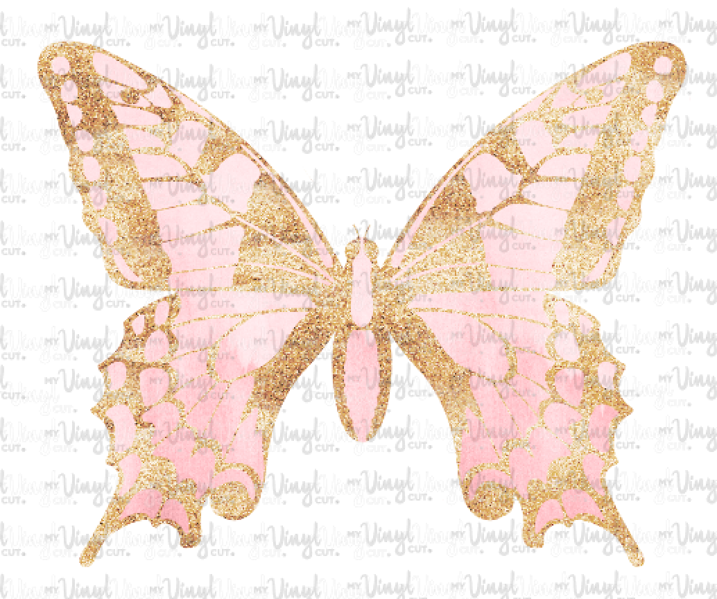 Sticker I7 Pink Butterfly