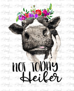 Digital Download Heifer with Flowers