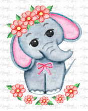 Load image into Gallery viewer, Waterslide Decal Sweet Elephent