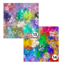 Load image into Gallery viewer, Printed HTV GRUNGE PAINT SPLATTERS 12 x 12 inch sheet