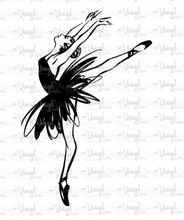 Load image into Gallery viewer, Waterslide Decal Ballerina