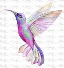 Load image into Gallery viewer, Waterslide Decal Pretty Hummingbird