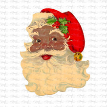 Load image into Gallery viewer, Digital Download Vintage Santa JPG file