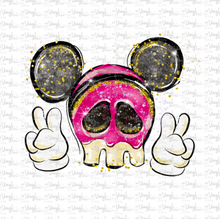 Load image into Gallery viewer, Waterslide Decal Halloween Mickey Peace