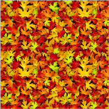 Load image into Gallery viewer, Printed HTV AUTUMN LEAVES Patterned Heat Transfer Vinyl 12 x 12 sheet