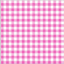 Load image into Gallery viewer, Printed Vinyl &amp; HTV PINK AND WHITE BUFFALO PLAID