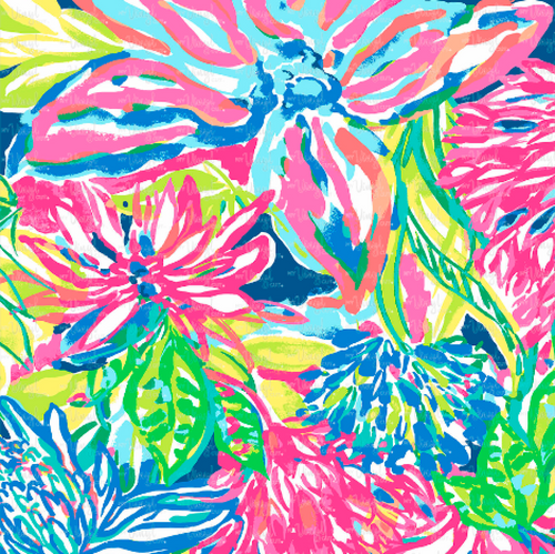 Printed Vinyl & HTV LILY FLORAL A