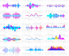 Load image into Gallery viewer, Waterslide Sheet Music Digital Sound Waves