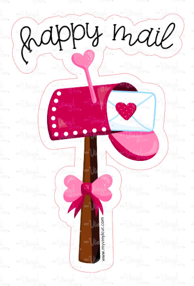 Sticker Happy Mail Valentines Day 15 pk