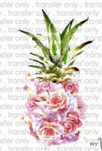 Load image into Gallery viewer, Sticker 17E Pink Rose Pineapple
