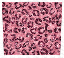 Load image into Gallery viewer, Waterslide Wrap Pink Leopard Print for 20 oz skinny