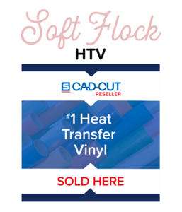 Stahls' Soft Flock Heat Transfer Vinyl HTV 12 x 14" sheets